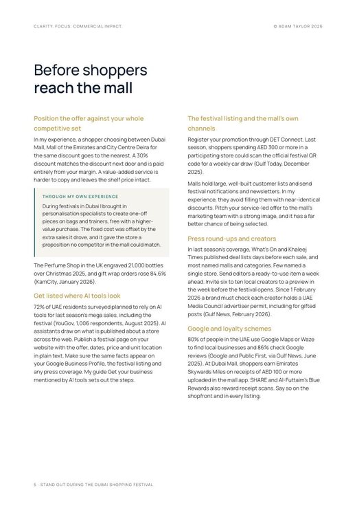 Stand out during the Dubai Shopping Festival, page 5