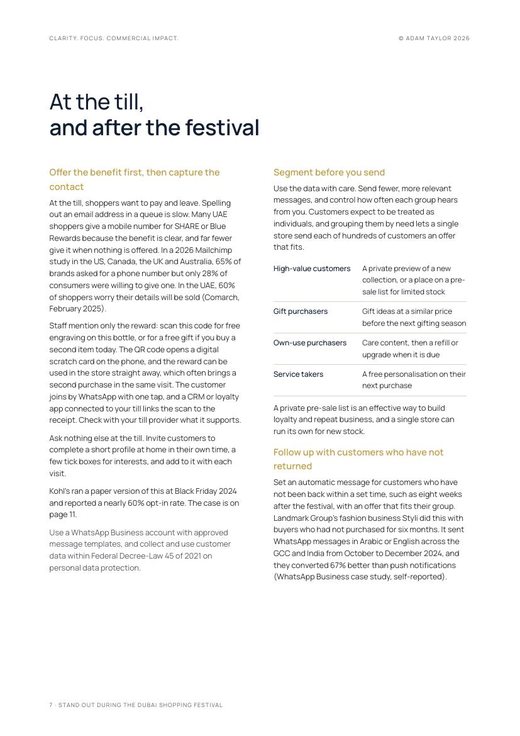 Stand out during the Dubai Shopping Festival, page 7